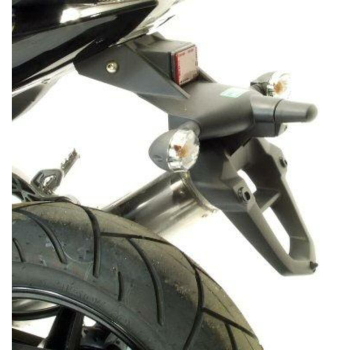 Support de plaque R&G RACING noir Hyosung | Oxmoto