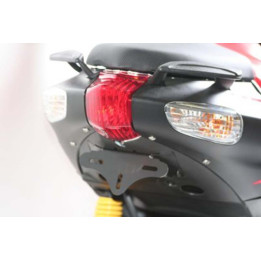 Support de plaque R&G RACING noir Aprilia SR50 | Oxmoto