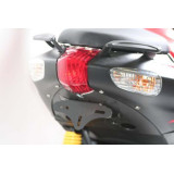 Support de plaque R&G RACING noir Aprilia SR50 | Oxmoto