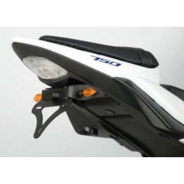Support de plaque R&G RACING noir Suzuki GSR 750 | Oxmoto