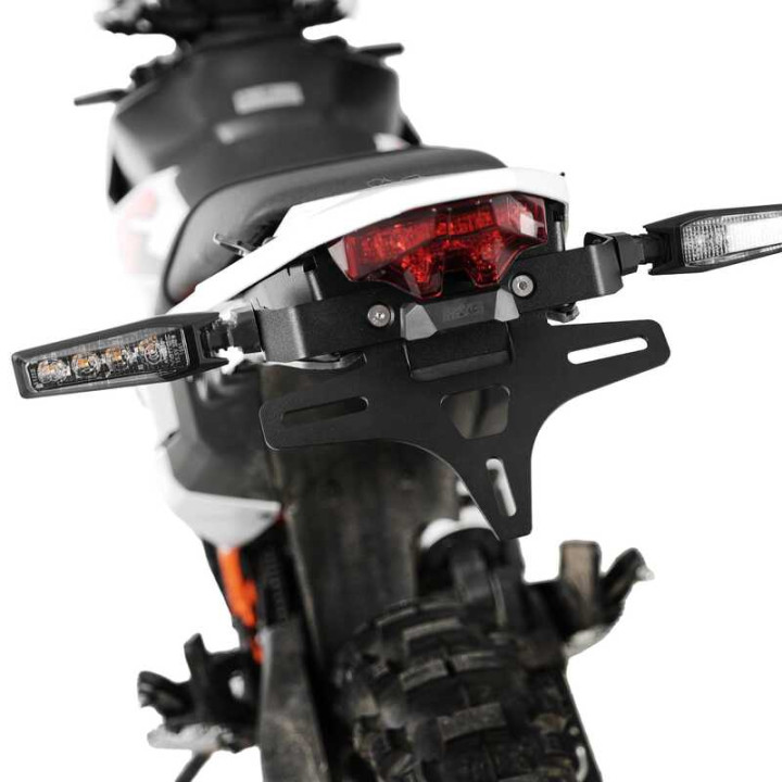 Support de plaque R&G RACING noir LP0411BK | Oxmoto