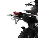 Support de plaque R&G RACING noir LP0411BK | Oxmoto