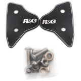 Cache-orifices rétroviseur R&G RACING - noir | Oxmoto