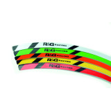 Liseré de jantes R&G RACING 17'' blanc | Oxmoto
