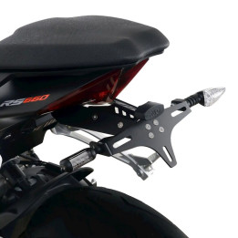 Support de plaque R&G RACING - noir Aprilia | Oxmoto