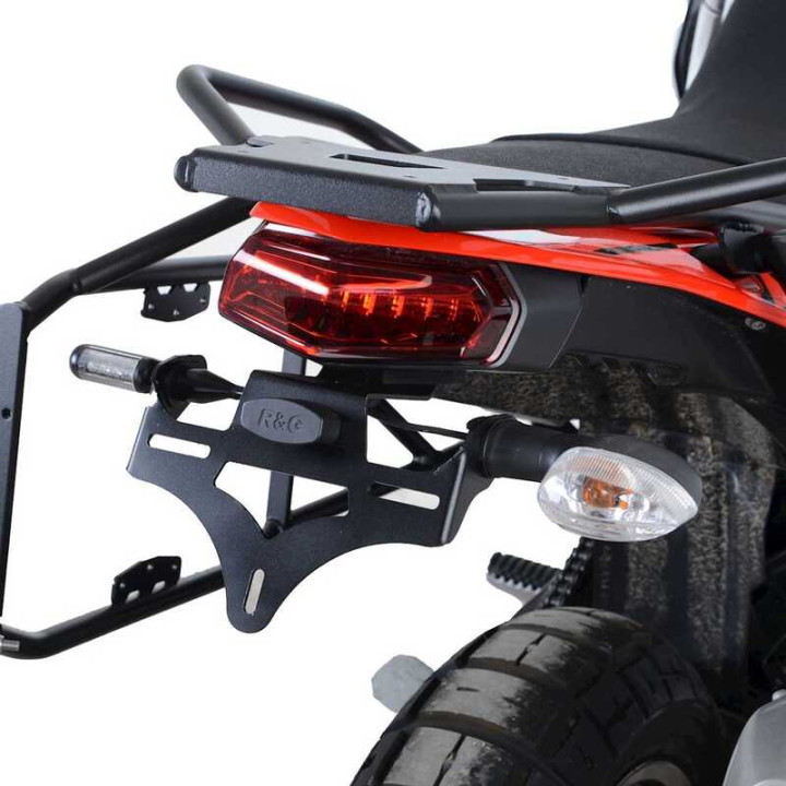 Support de plaque R&G RACING - noir Yamaha Tenere 700