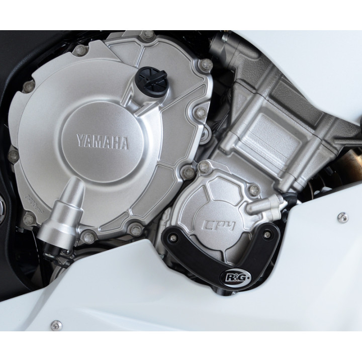Slider moteur droit R&G RACING noir Yamaha YZF-R1 | Oxmoto