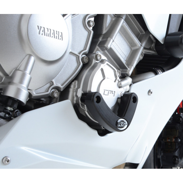 Slider moteur droit R&G RACING noir Yamaha YZF-R1 | Oxmoto