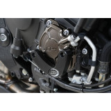 Slider moteur droit R&G RACING noir Yamaha YZF-R1 | Oxmoto