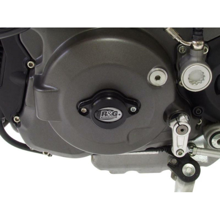 Slider moteur gauche R&G RACING noir Ducati | Oxmoto