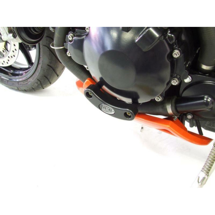 Slider moteur gauche pour Speed Triple 1050 '05-08 | Oxmoto