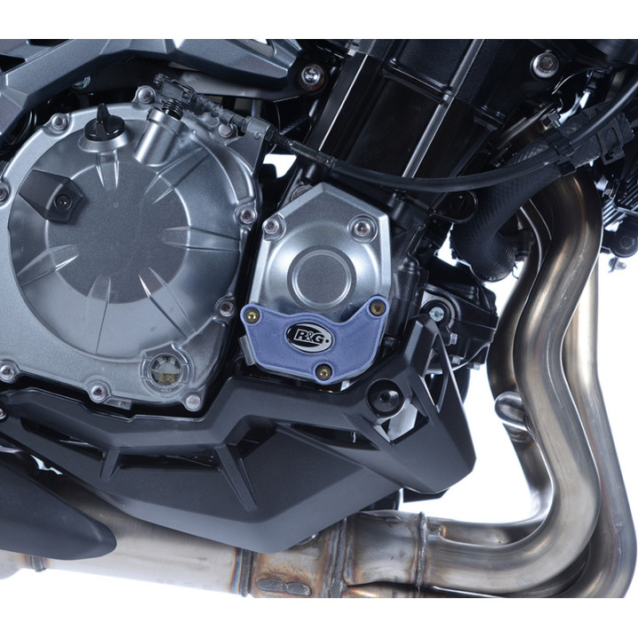 Slider moteur droit R&G RACING noir Kawasaki Z900 | Oxmoto