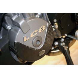 Slider moteur carbone gauche pour KTM LC8 Superduke | Oxmoto