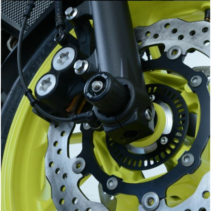 Protections de fourche R&G RACING noir Yamaha MT-07 | Oxmoto