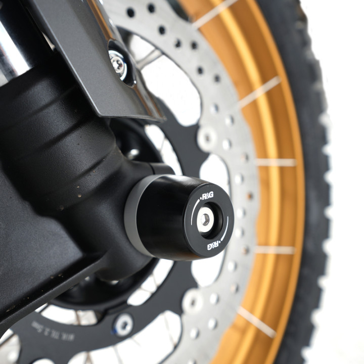 Protections de fouche R&G Racing Apex - noir | Oxmoto