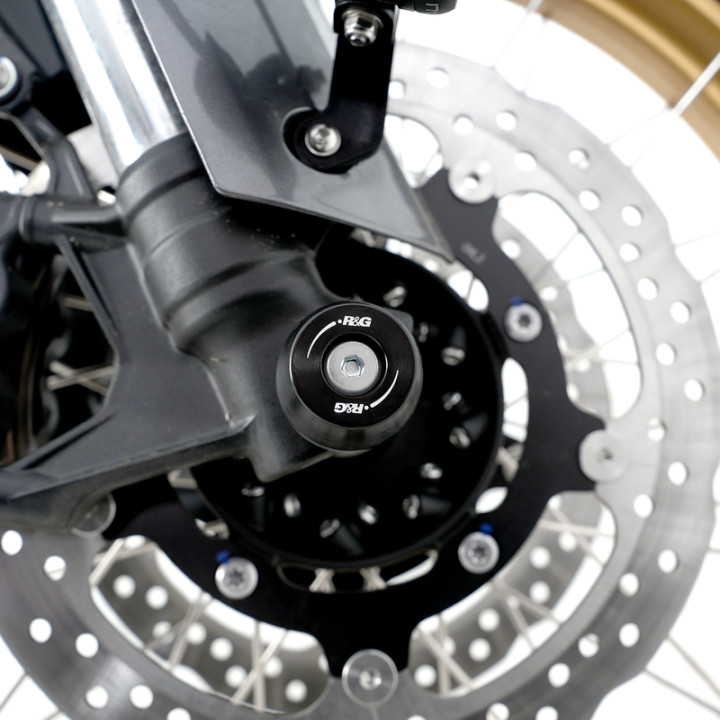 Protections de fouche R&G Racing Apex - noir | Oxmoto