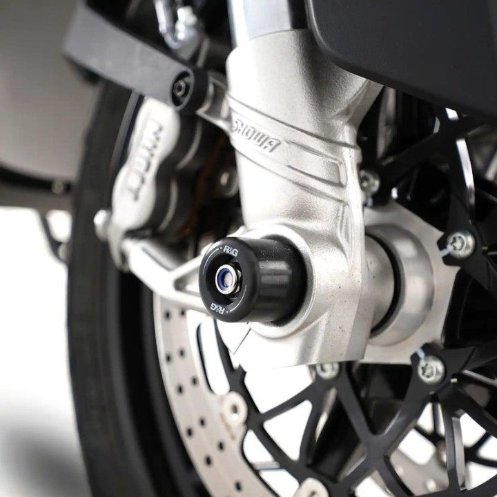 Protection de fourche R&G RACING - noir FP0282BK | Oxmoto