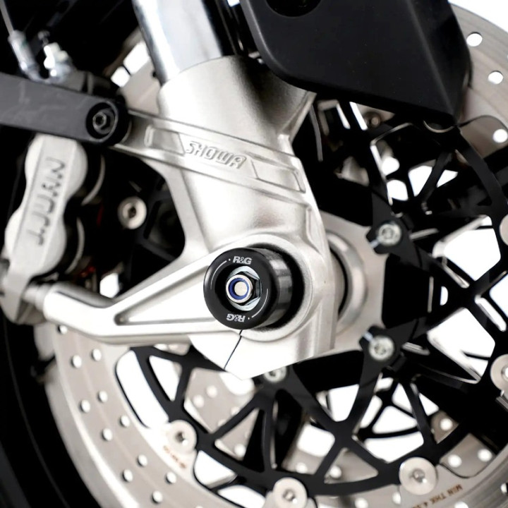 Protection de fourche R&G RACING - noir FP0282BK | Oxmoto