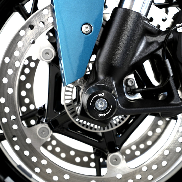 Protections de fourche R&G Racing - noir FP0309BK | Oxmoto
