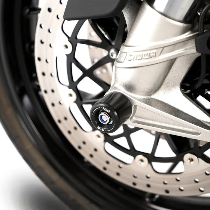 Protection de fourche R&G RACING - noir FP0282BK | Oxmoto
