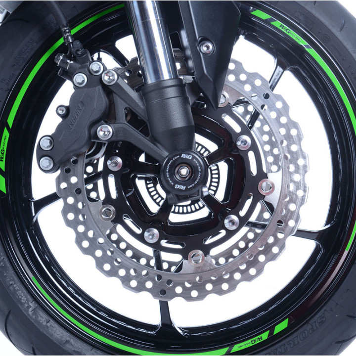 Protection de fourche R&G RACING noir Kawasaki Z900 | Oxmoto