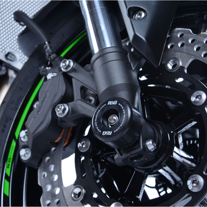 Protection de fourche R&G RACING noir Kawasaki Z900 | Oxmoto