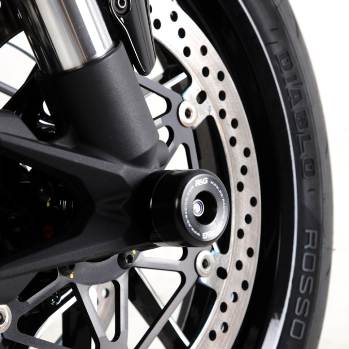 Protection de fourche R&G RACING noir FP0276BK | Oxmoto