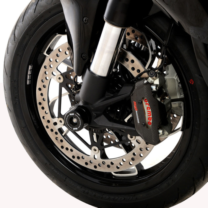 Protection de fourche R&G RACING noir FP0276BK | Oxmoto