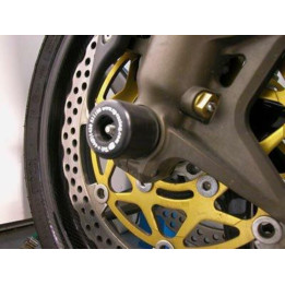 Protection de fourche R&G RACING noir Kawasaki ZX10R FP0012BK