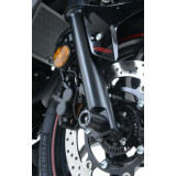 Protection de fourche R&G RACING noir Yamaha FP0162BK