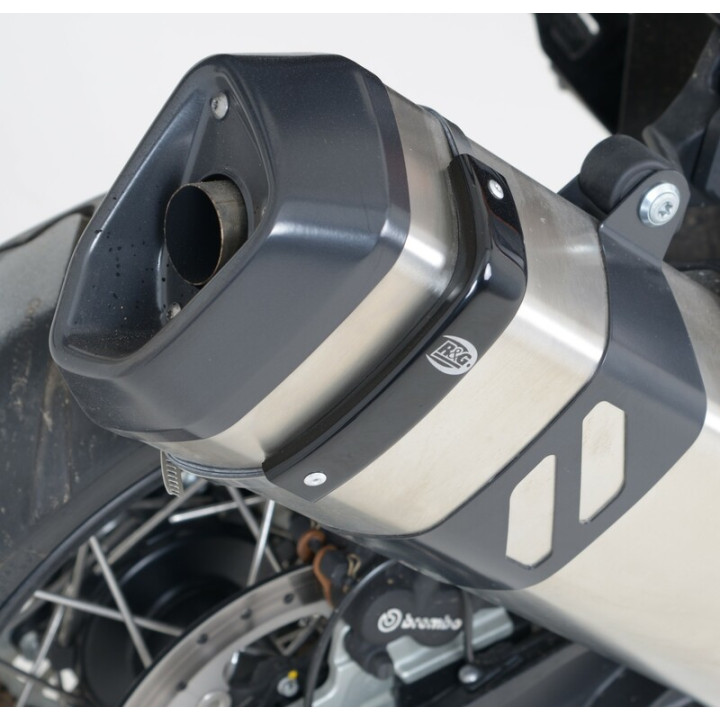 Protection de silencieux R&G RACING noir | Oxmoto