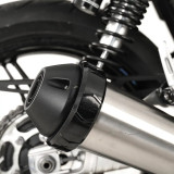 Protection de silencieux rond R&G RACING noir Ø115-140mm