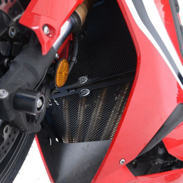 Grille de collecteur R&G RACING noir Honda CBR650R | Oxmoto