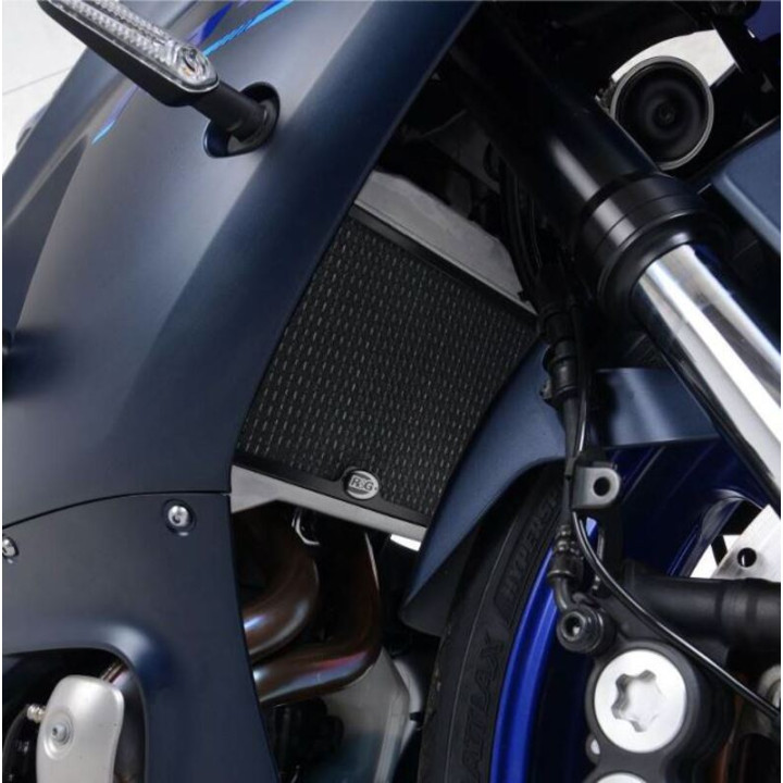 Protection de radiateur R&G RACING Pro titane - Yamaha R7