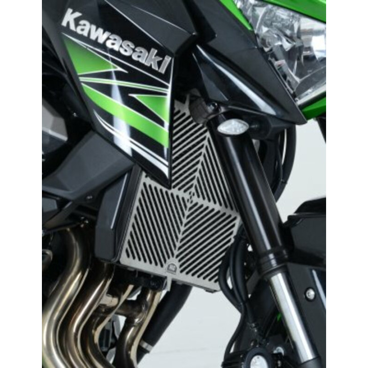 Protection de radiateur R&G RACING inox - Kawasaki | Oxmoto