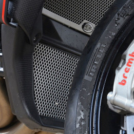 Protection de radiateur d'huile R&G RACING - MV Agusta Brutale 1000RR OCG0040RE