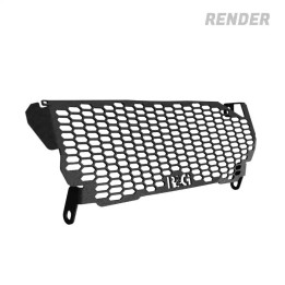 Grille de collecteur R&G RACING Pro - noir DG0068PROBK