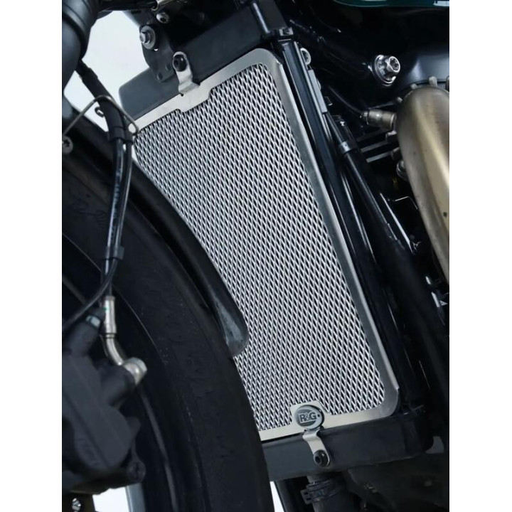 Protection de radiateur R&G Racing aluminium - Triumph Bonneville Bobber