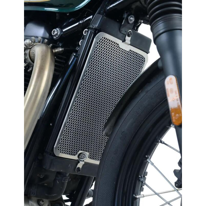Protection de radiateur R&G Racing aluminium - Triumph Bonneville Bobber
