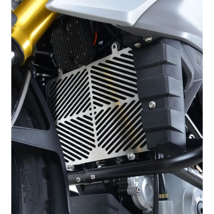 Protection de radiateur R&G RACING inox - BMW G310R | Oxmoto