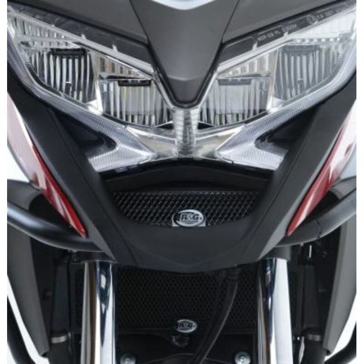 Protection de radiateur R&G Racing titane - Honda VFR800X Crossrunner OCG0024BK