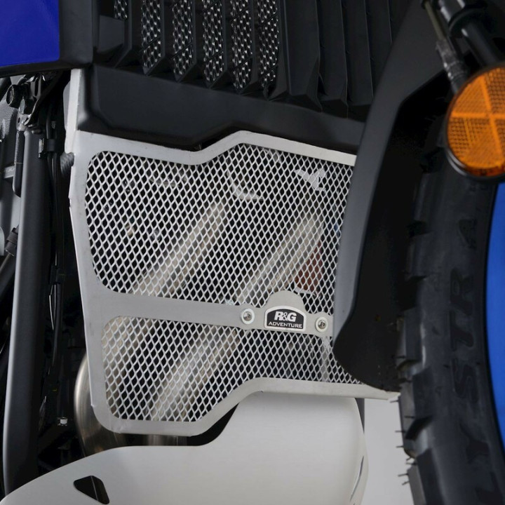 Grille de collecteur R&G Racing aluminium - Yamaha Tenere 700 DG0039BK