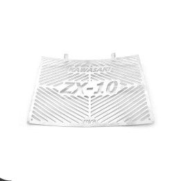 Protection de radiateur gravée R&G RACING - inox Kawasaki ZX-10RR