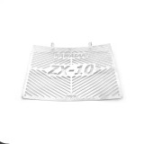 Protection de radiateur gravée R&G RACING - inox Kawasaki ZX-10RR