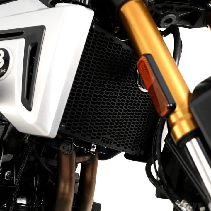 Protection de radiateur R&G RACING Pro aluminium RAD0382PROBK