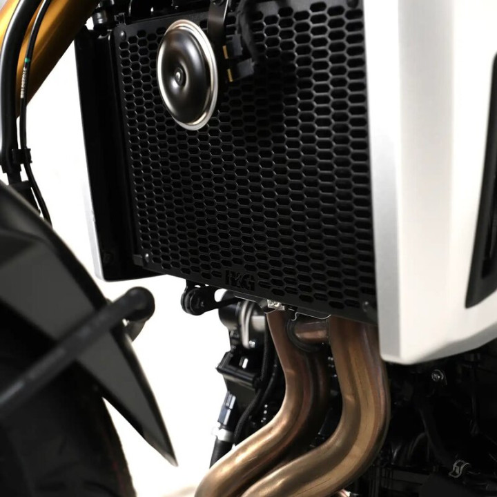 Protection de radiateur R&G RACING Pro aluminium RAD0382PROBK