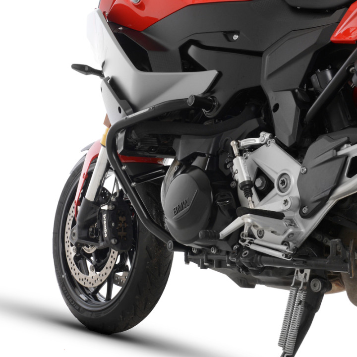 Protections latérales R&G RACING noir BMW F 900 XR | Oxmoto