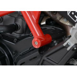 Insert de cadre gauche/droit R&G RACING noir Ducati | Oxmoto