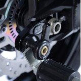 Pions de bras oscillant avec platine R&G RACING noir Kawasaki Z900