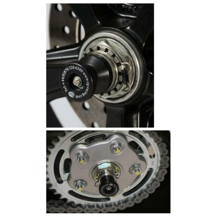 Protection de bras oscillant R&G RACING noir Ducati | Oxmoto